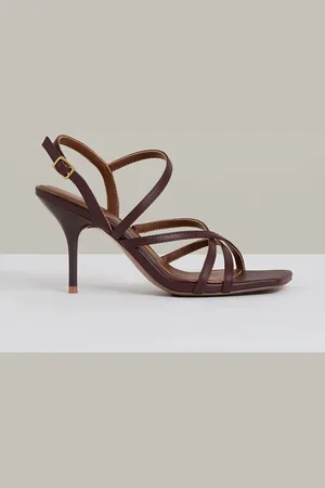 Reiss Elise Leather Strappy Stiletto Sandalseu38