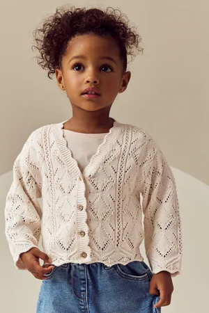Next 100% Cotton V-Neck Knitted Cardigan (3mths-7yrs)5