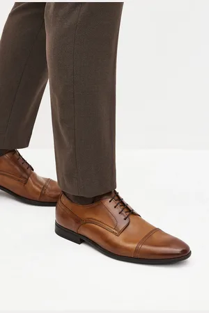 Next Leather Derby Toe Cap ShoesEU 45 (UK 11)