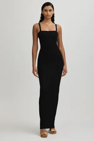 GOOD AMERICAN Plisse Maxi DressXL