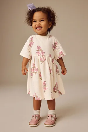 Next Short Sleeve 100% Cotton Dress (3mths-7yrs)6
