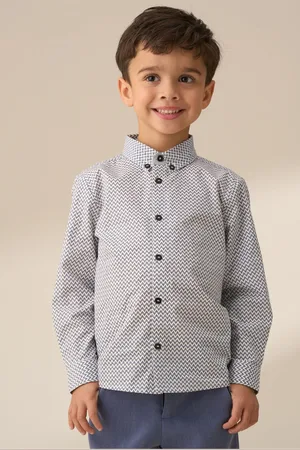 Angel & Rocket 100% Cotton Geometric Print Shirt104110cm