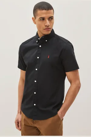 Next Short Sleeve Oxford 100% Cotton Shirt4XL