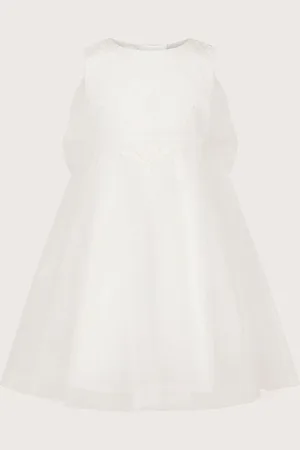 Monsoon Baby Alianthe Bow DressTot 3 maanden (50