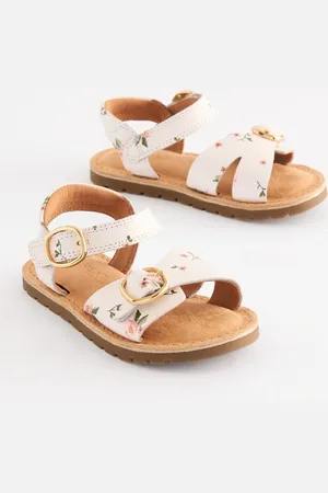 Next Leather Buckle Touch Fastening SandalsEU 19 (UK 3)