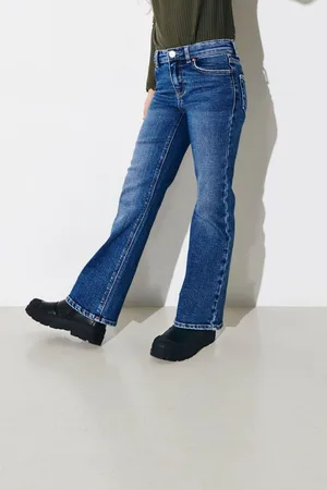 ONLY Only kinderjeans met wijde pijpen8 Jaar (128 cm)