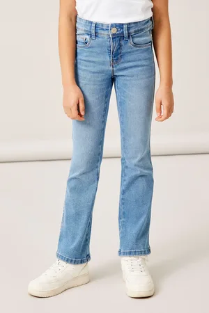NAME IT Flare jeans met verstelbare taille voor meisjes12 Jaar (152cm)