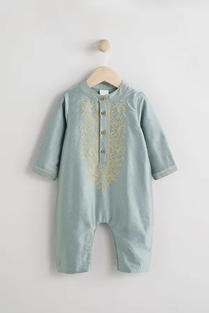 Next Baby Occasion 100% Cotton Romper (0mths-2yrs)9