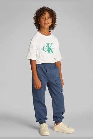 Calvin Klein Regular Fit Stretch Cargo Trousers128134cm