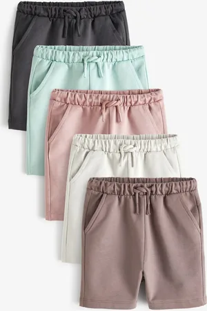 Next 100% Cotton Jersey Shorts 5 Pack (3mths-7yrs)5