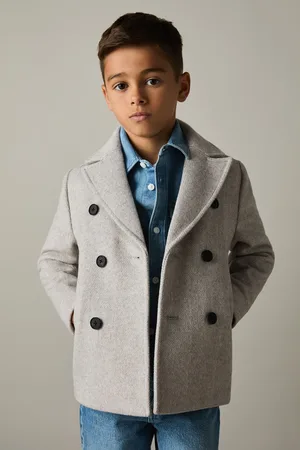 Reiss Bergamo Wool-Blend Twill Double-Breasted Coat10