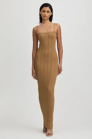GOOD AMERICAN Plisse Maxi DressXL