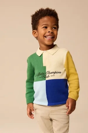 Next Knitted Rugby Shirt (3mths-7yrs)1.5