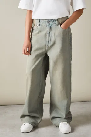 Reiss Lizzie Acid Wash Wide Leg Jeans13