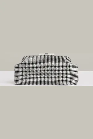 Reiss Versierde Adaline clutchEén