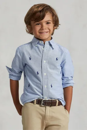Ralph Lauren Boy Polo Pony 100% Cotton Oxford Shirt10 Jaar (140cm)
