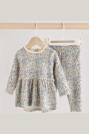 Next Long Sleeve Peplum Top & Leggings Baby Set6