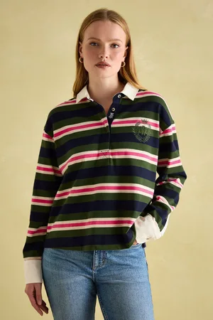 Joules Lara Boxy Fit Rugby Shirt44