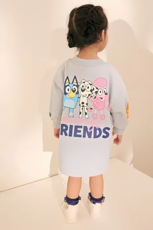 Next Bluey Long Sleeve Sweat Dress (12mths-7yrs)1.5