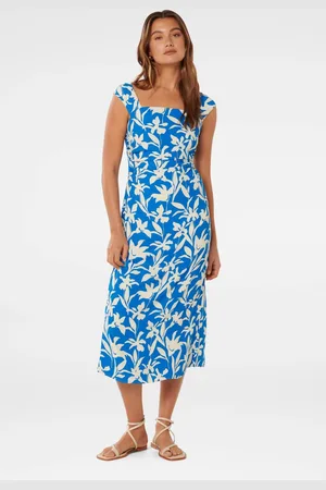 Forever New Tasmin Ruched Midi Dress42