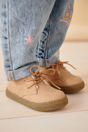 Next Faux Fur Lined Cupsole BootsEU 28 (UK 10)