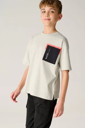 Ted Baker 100% Cotton Pocket T-Shirt7 Jaar (122cm)