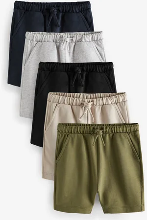 Next 100% Cotton Jersey Shorts 5 Pack (3mths-7yrs)5