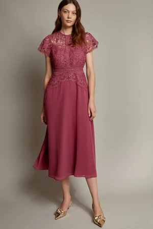 Monsoon Monica midi-jurk van kant50