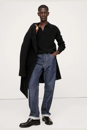 Banana Republic Wool-Cashmere Polo ShirtM
