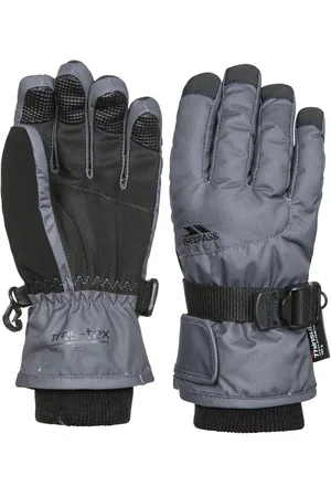 Trespass Kids Grey Winter Ergon II Gloves5