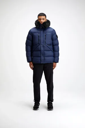 Zavetti Canada Mens Eremo Puffer Parka JacketXS