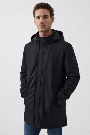 French Connection Trenchcoat met capuchonM