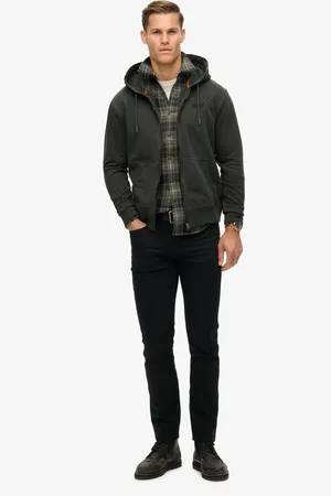 Superdry 100% Cotton Essential Logo Washed Zip HoodieXXL