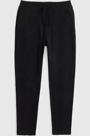 Abercrombie & Fitch Logo Black Joggers11