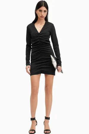 AllSaints AllSaints Alya Ruche Dress38