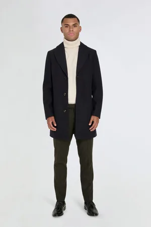 Harry Brown Josh Wool Melton Overcoat44