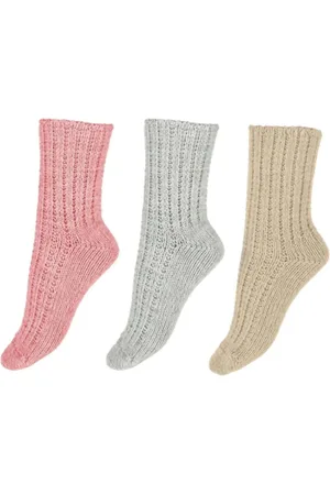 Pretty Polly Grey Lounge Socks 3 PackEén