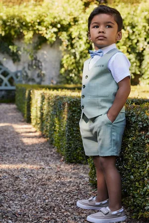 Ted Baker Shirt Waistcoat and Shorts Set6 Jaar (116cm)