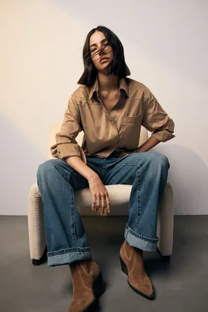 Next Faux Suede Shirt34