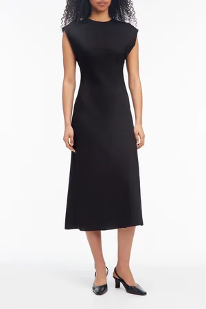 Calvin Klein Heavy Shine Viscose Shift Dress42