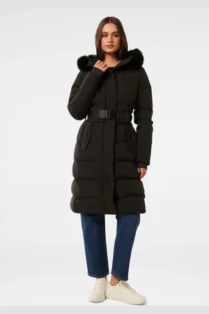 Forever New Vienna Mid Length Down Puffer Coat34