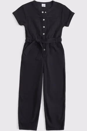 Abercrombie & Fitch Utility Pocket Jumpsuit With Tie Belt Detail166168cm