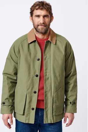 Aubin Green Ingham Barn 100% Cotton Jacketxlarge