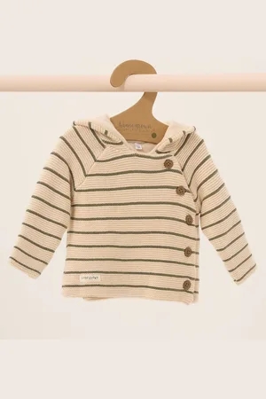 HOMEGROWN 100% Cotton Organic Double Knit Wrap Hooded Cardigan3