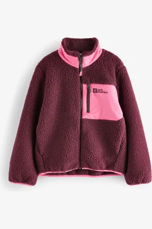 Jack Wolfskin Pink Ice Curl Contrast Pocket FZ Fleece13