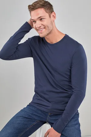 Next Long Sleeve Crew Neck 100% Cotton T-Shirt3XL