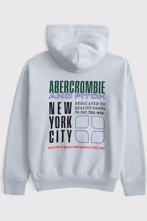Abercrombie & Fitch Logo Graphic Back Print Hoodie166168cm