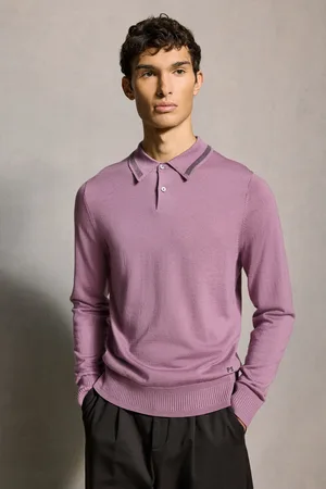 Paul Smith Knitted Polo ShirtL