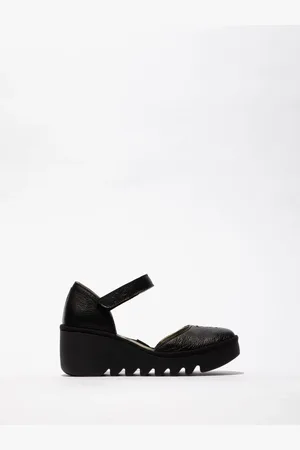 Fly London Biso Ankle Strap Wedge Shoeseu41