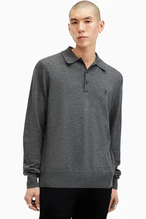 AllSaints AllSaints Kilburn Long Sleeve Polo ShirtS